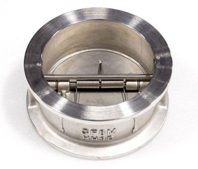 China General two-disc type wafer check valve for sale