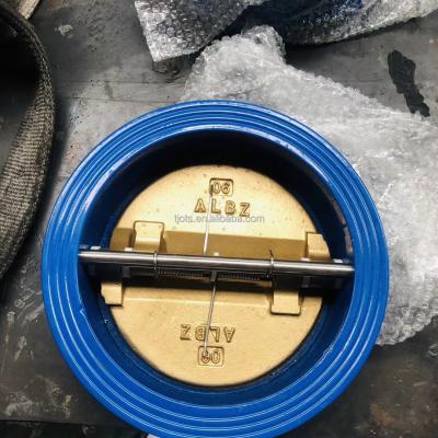 China General Double Plate Ductile Non Return Iron Check Valve for sale