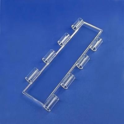 China Waterproof 16mm PC Full Transparent Polycarbonate Roll Up Doors Slat Roller Shutter Slat for sale