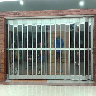 China High Transparent Crystal Polycarbonate Plexiglass Rolling Sliding Door for sale