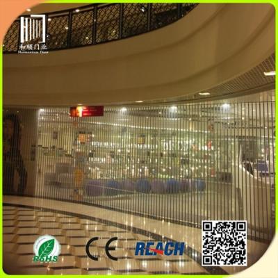 China Shanghai Roller Shutter Vertical Rolling Door / Crystal Transparent Folding Door / Polycarbonate Roll Up Door for sale