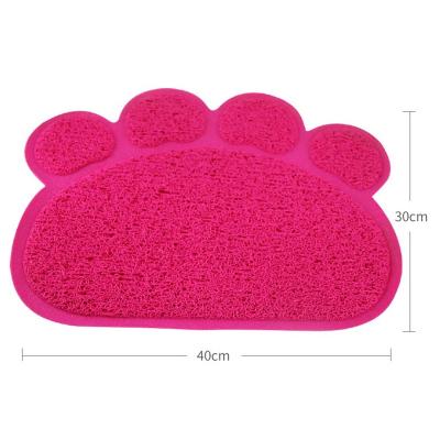 China Viable Litter Mat Double Layer Eva Pet Litter Tray Litter Filter Mat Cat Scratching Mat Pet Supplies for sale