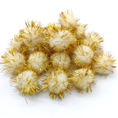 China Colorful Faux Rabbit Fox Fur Pompoms 5mm 25mm For Handmade Soft Material Fluffy Pom Poms Ball Kids Toys Accessories For Dolls Garment DIY for sale