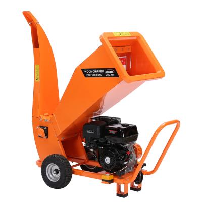 China Cultivate Greatbull Wood Chipper Shredder With CE Certificate Gasoline Engine Garden Shredder for sale