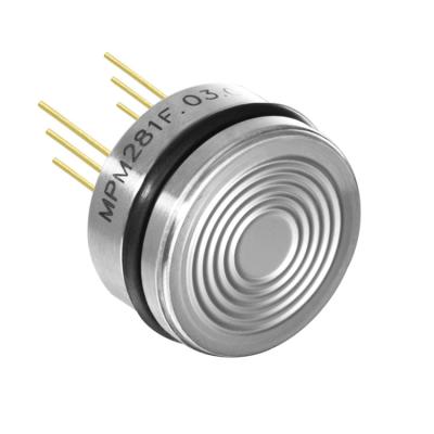 China Flush Diaphragm Range: 1Bar - 35Bar OEM MPM281F Absolute Air Piezoresistive Stainless Steel Diaphragm Flush Pressure Sensor for sale