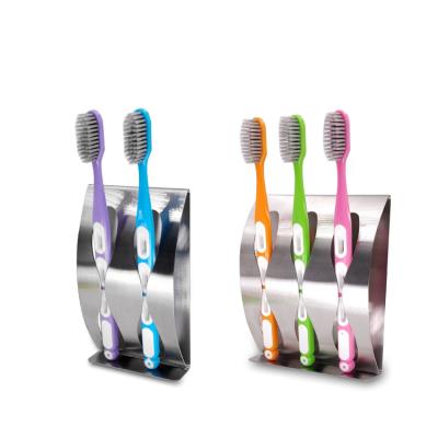 Κίνα Multifunctional Bathroom Toothbrush Holder Set Holder Stocked Sticky Holder προς πώληση