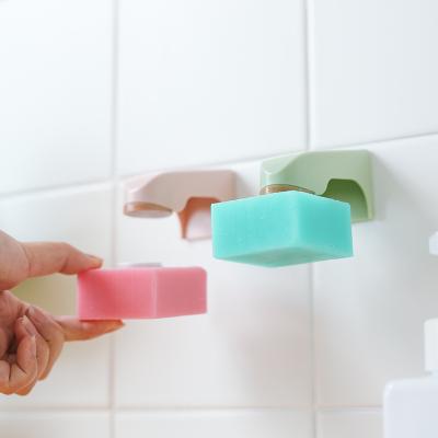 China New Design User Friendly Wall Mounted ABS Magnetic Soap Holder For Bathroom Tool Holder Magnetic Holder en venta