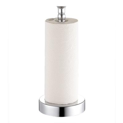 China Modern Standing Stainless Steel Paper Towel Holder Paper Dispenser For Paper Towel Rolls en venta