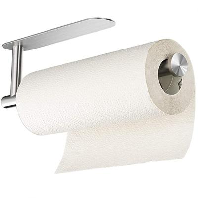 China Modern Metal Paper Holder Bathroom Toilet Paper Holder Kitchen Paper Towel Holder for sale