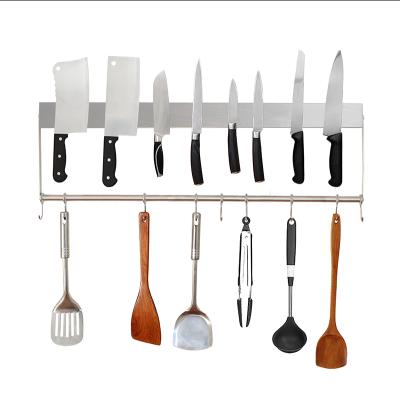 중국 16 Inch Sustainable Magnetic Knife Holder With Magnetic Rod /Rail &hook Knife Strips For Kitchen Home 판매용