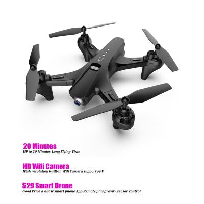 China 2022 New Toy HD Flip 2022 Dual Camera Folding HD Quadcopter wifi RC Drone 3D Cameras Drone For New Beginner Player for sale