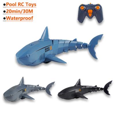 China Simulated Fish Swimming RED CPC CE Gifts for Boys and Girls Pool Toy Simulation Fish Remote Control Toys Electric RC Fish RC Boat Shark for sale