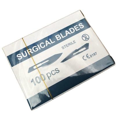 China High Quality Surgical Surgical Blades Price Surgical Stainless Steel Blades Straight Bending for sale