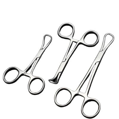 China High Quality Hot-selling Towel Straight Leaning 3.5 Inch Surgical General Forceps Surgical Clamp for sale