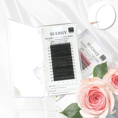 China Private Label Bulk Extension Natural Korean 0.03 Long Matte Black Volume Individual Handmade Classic Silk 0.05mm Eyelash Lashes Lashes Extensions for sale