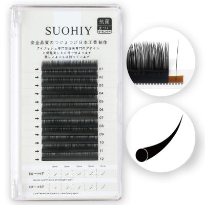 China Wholesale Russian Fan Volume Long Free Samples Cashmere Wick Private Label Eyelash Extension 12 Rows Natural Matte Black Classic Eyelash Tray for sale