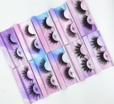 China 15-25mm Handmade Tapered Mink Reusable Wholesale Dramatic Fluffy Eyelashes Real Mink Lashes Lashes3d 25mm Wholesale Seller for sale