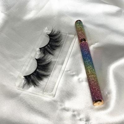 China Full Volume Mink Style Eyelashes Seller Mink Eyelash 25mm Mink Full Strip Eyelash for sale