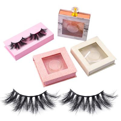 China Soft& wholesale real mink eyelash 25mm mink eyelash comfortable 25mm mink eyelash seller 25mm eyelashes for sale