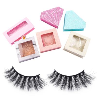 China Full Volume Lashes Wholesale 3d Seller 25mm Mixed Mink Eyelashes Bulk Thick Eyelashes Vegan Dramatic Cruelty Free for sale