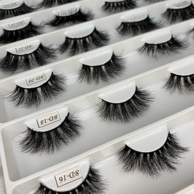 China Soft& comfortable false eyelash 100% Siberian Mink Eyelash 3d Mink Lashe Mink Eyelash Kit 3d 25mm for sale