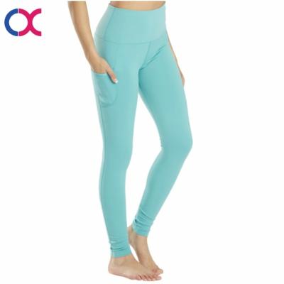 China OEM Hot Selling High Waist Tummy Control Breathable Quick Dry Sports Women Fitness Yoga Workout Legging for sale