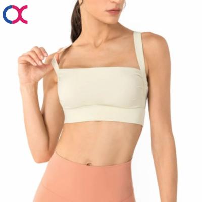 China Breathable OEM Ladies Girls Sports Workout Sportswear High Quality Fitness Custom Sports Bra for sale