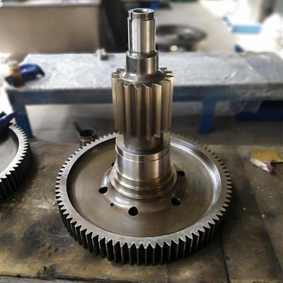 China Komatsu dump truck pin / shaft planet gear XA3384 parts for electric drive system for sale