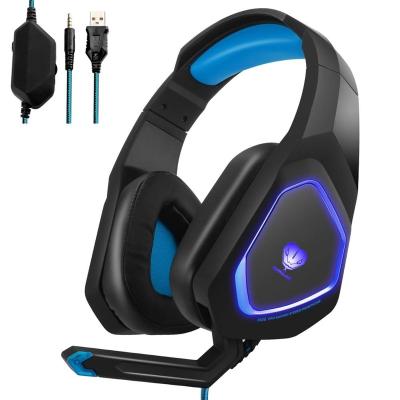 China New Arrival LED Display PC Gaming Earphone Gaming Stereo 3.5mm Cable Headset With MIC Butfulake G H-2 For Xbox One PS4 PS5 Switch for sale