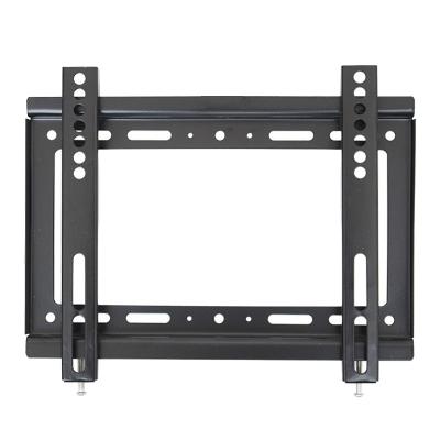 China Universal 14-37 Inch Flat Panel TV Hanger Wall Mount Cold Rolled Steel Adjustable Plasma Fixed LCD LED TV Wall Mount Bracket for sale