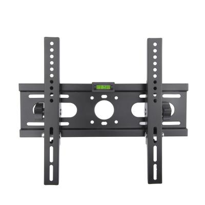 China Cold Rolled Steel TV Mount Low Profile Vertically Adjustable Tilt Fixed Universal TV Wall Mount Bracket Inch 14-32 for sale