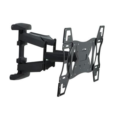 China Cold Rolled Steel Swivel TV Stand Full Tilt Wall Mounted Swivel Motion TV Monitor Wall Mount Bracket with Dual Articulating Arms for sale