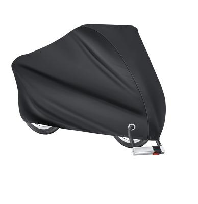 China 300D Mountain Bikes Waterproof Motorcycle Cover Rain UV All Weather Protection Shelter Waterproof Bicycle Cover With Keyhole Outdoor Use for sale