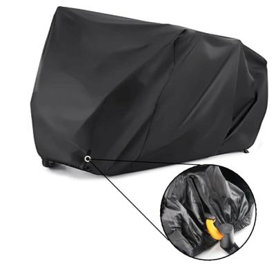 China Factory Wholesale Anti-UV Cover Waterproof Dustproof Motorcycle Cover Waterproof Outside 210D Oxford Styles Mountain Road Bicycle Cover for sale