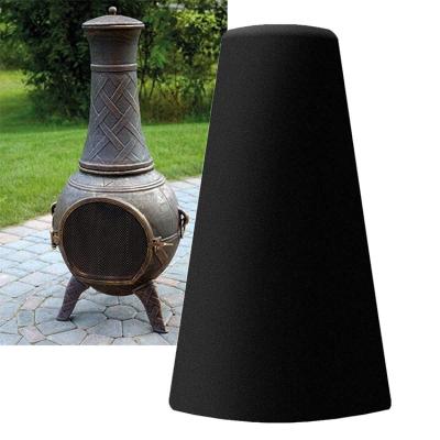 China Durable 210D Oxford Backyard Garden Protective Outdoor Patio Stocked Waterproof Chiminea Cover for sale