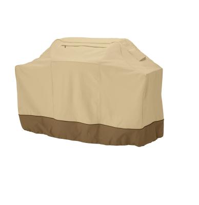 China Classic 210D Oxford Cloth Barbecue Cover Anti-UV Rainproof Windproof Heavy Duty BBQ Cover for sale