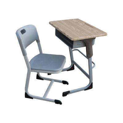 China modern school furniture manufacturer standard size cheap school desk chair for sale