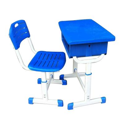 China Plastic Ergonomic Desk And Chair Modern Adjustable Primary Classroom Student Chair for sale