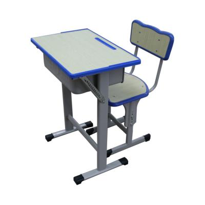 China Supply Modern High Quality Height Manufacturer School Furniture Adjustable Student Desk And Chair for sale