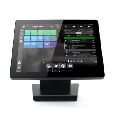 China Hotels 15 Inch All Metal Electronic Capacitive Touch Display Cash Register POS In One Offline Machine for sale