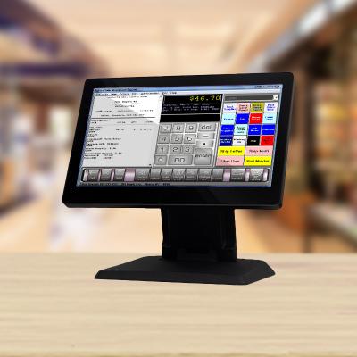 China Genuine Hotels 15 Inch POS System 1024*768 POS System 1024*768 Capacitive Flat Touch Screen Restaurant POS System J1900 Fanless for sale