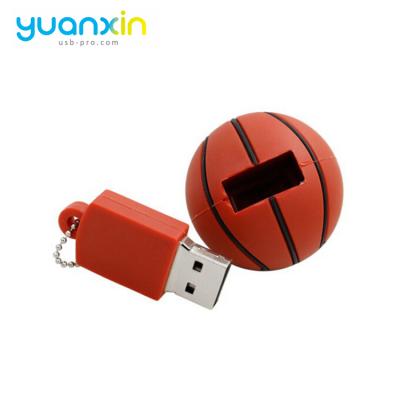 China High Quality Flash Training/Wholesale Other Large Capacity Flash PVC Usb Basketball Usb Memory Stick Made in China for sale