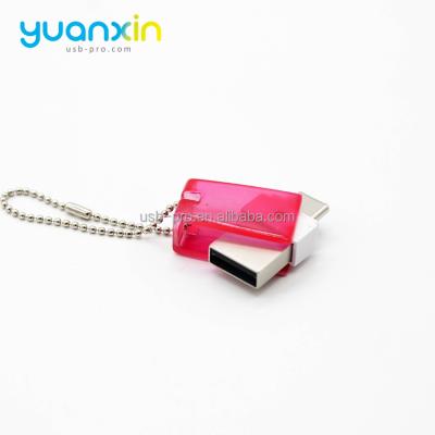 China New Plastic Type C Mini Swivel USB OTG Flash Drive Recycled Made In Japan Paper Special Cube Usb Flash Drive for sale