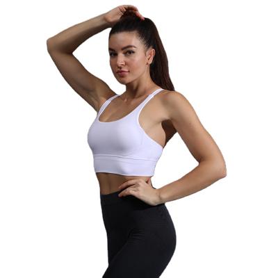 China Breathable Sports Bra Smooth Wear Yoga Fitness Bra Gym Women Tight Vest for sale