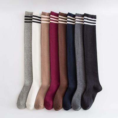 China Cotton Ins Style Slimming Knee Length Knocks JK Uniform Knocks Bust Classic Long Socks for sale