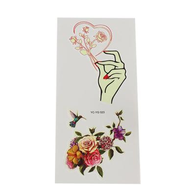 China Temporary Intricate Tattoo Stickers Hand Holiday Luminous Tattoo Stickers For Halloween for sale