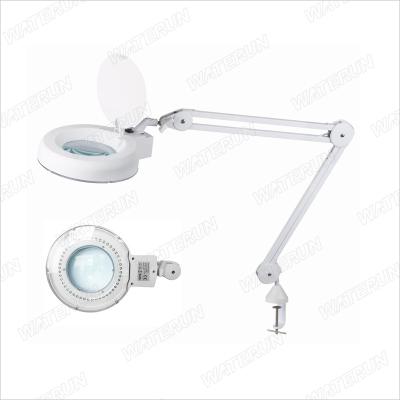 China Benchtop Magnifying Lamp With Clamp 3/5 Diopter Magnifier LED Magnifying Lamp With Clamp for sale