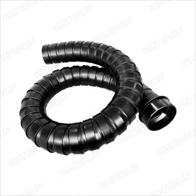 China Connect flexible fume extractor muffler 75mm for fume extractor, bamboo fume extractor arm ducts for sale