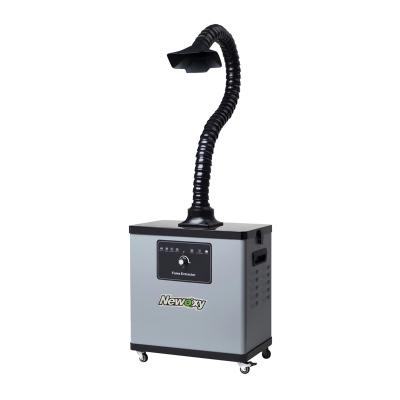 China Portable Factory Welding Fume Extractor F6001 Smoke Purifier Machine With Activated Carbon Fume Extractor for sale