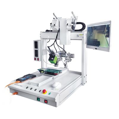 China Factory Desktop 4 Axis Automatic Welding Robot Machine Double Head Welding Robot for sale